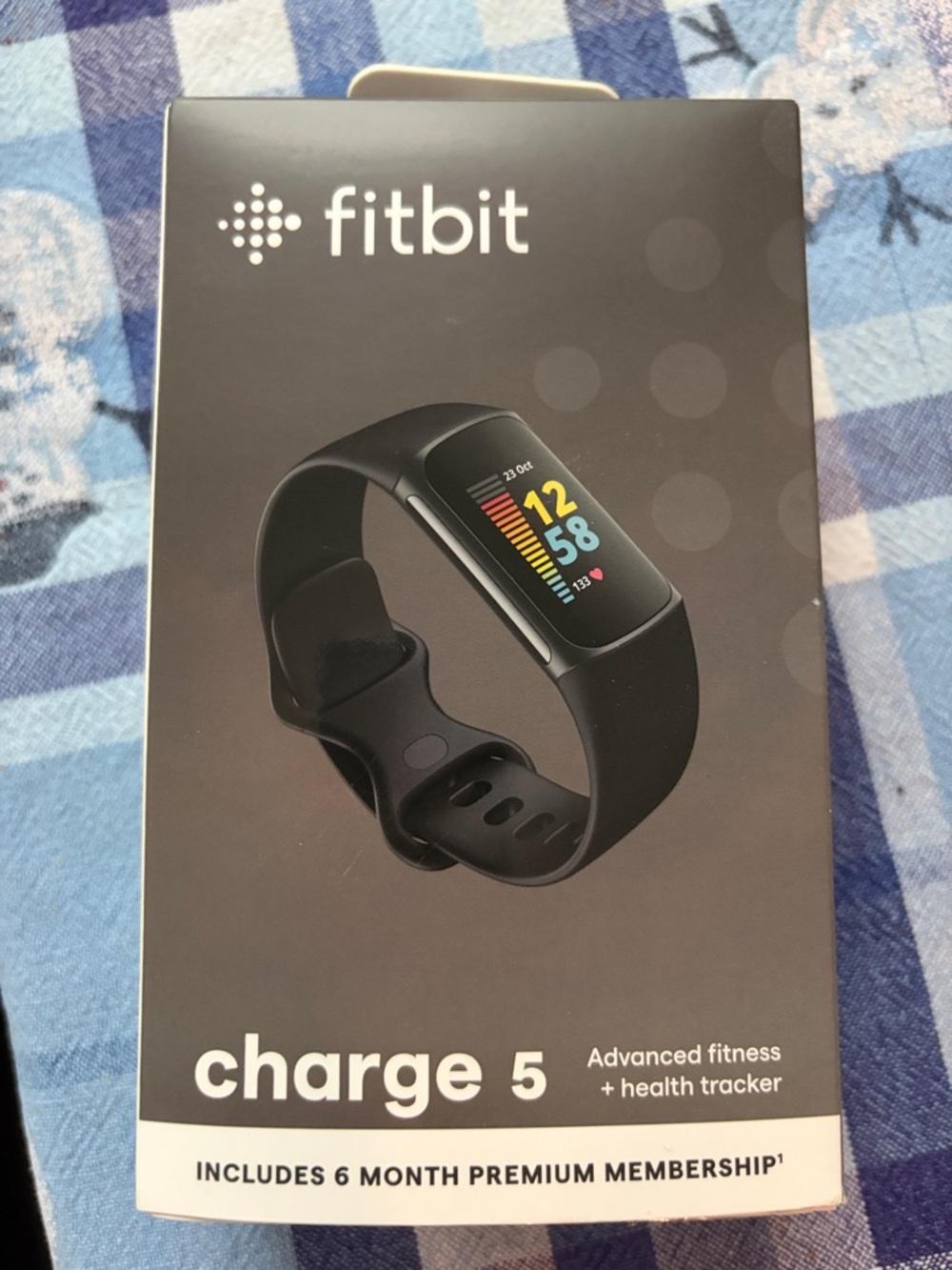 fitbit Charge 5 Fitness Tracker - Black